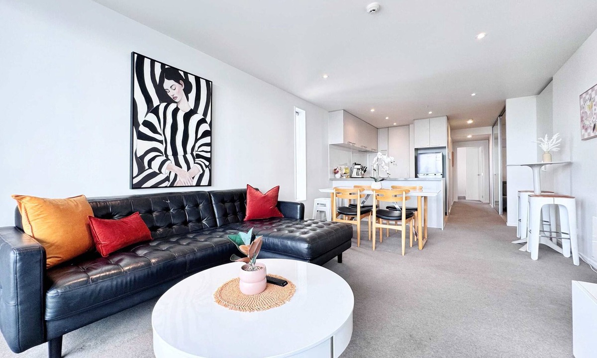 Auckland Central Business District Apartment | Free Parking SeaView Stylish 3BR Near Aotea Square