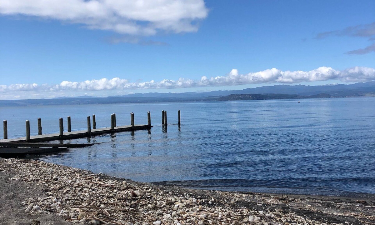 Whareroa Village House | Lake Taupo- Whareroa Village, sit on the deck enjoy the view.