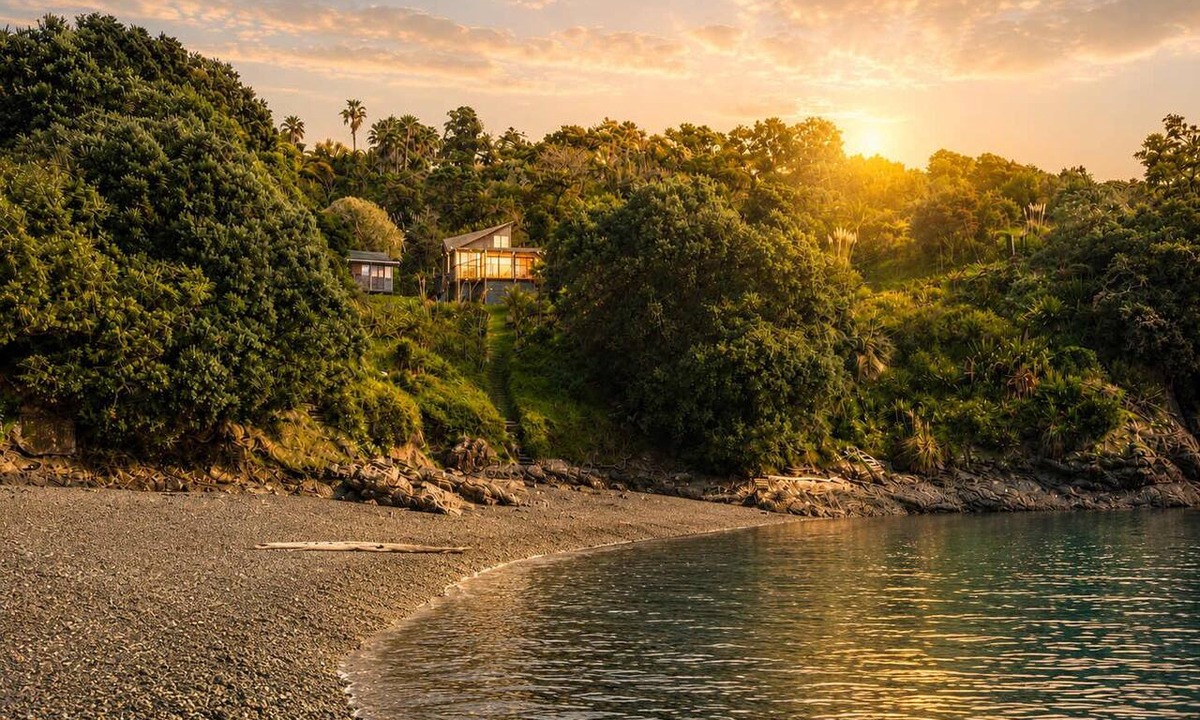 Waiheke Island House | Shoreline Secrets on Oneroa Direct beach access