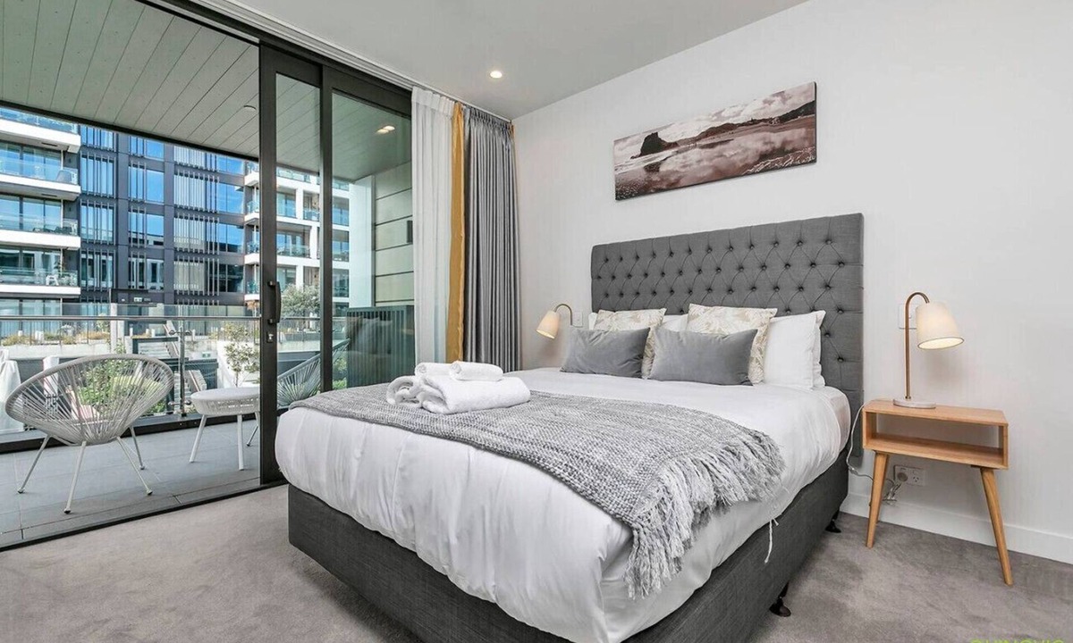 Auckland Central Business District Apartment | Stylish 2Bed Free Parking Wynyard Quarter