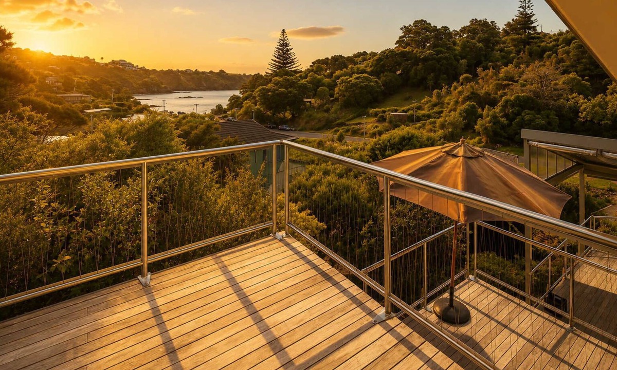 Waiheke Island House | The Palms - Sea Views near Sandy Bay