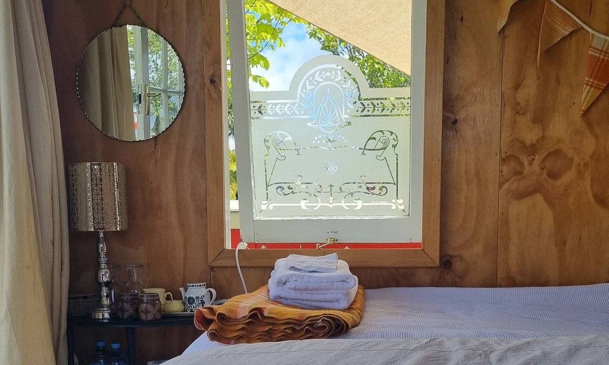Westport Cottage | Unique, delightful Tiny Home with Alfresco living area including retro Poptop.