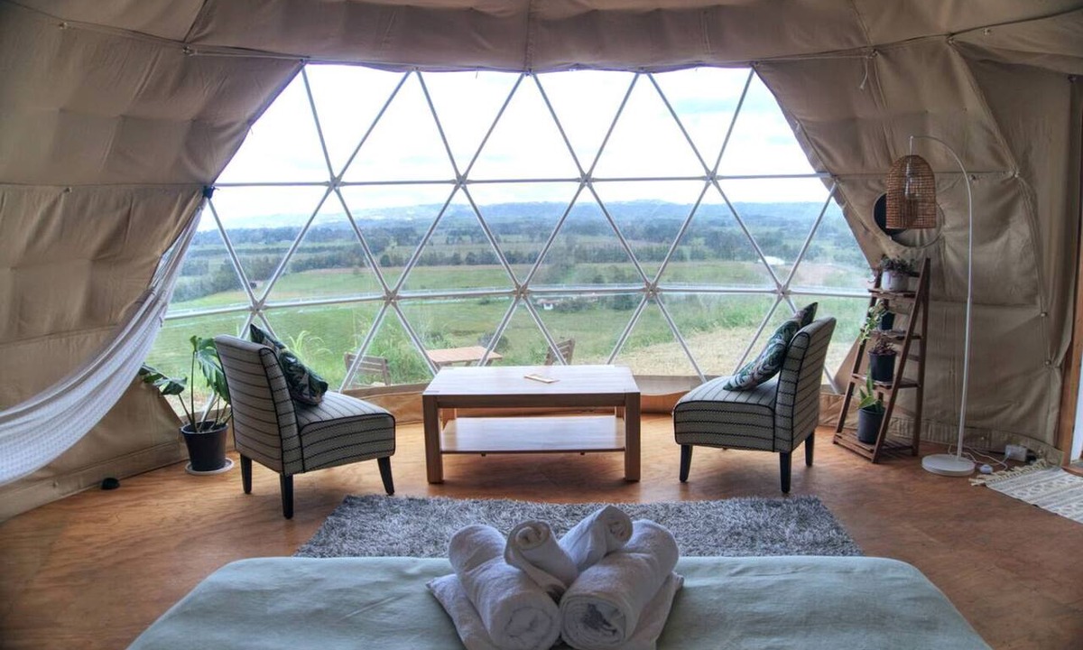 Ruakaka Cabin | Waipu Luxury Glamping Dome, Perfect for an Outdoor Holiday
