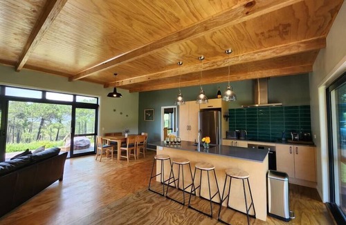 Hahei House | Hahei Hideout Retreat - private and surrounded by bush. Pond and small orchard