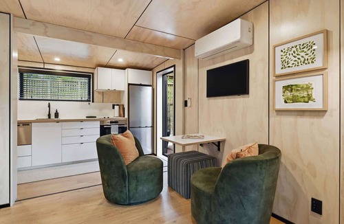 Okere Falls House | Kakariki Tiny House - Bush Sauna, Okere Falls