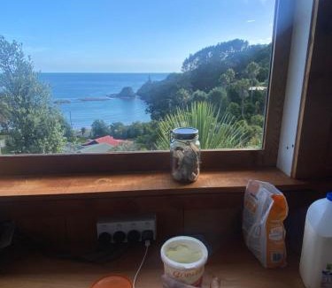 Waiheke Island Other | Kereru Cabin - Spectacular seaviews, 1 minute to beach