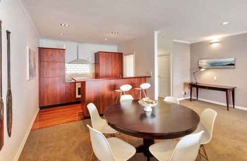 Auckland Central Business District Apartment | Large Waterfront Deck & Harbour Views on the Wharf