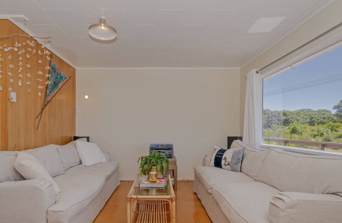 Cooks Beach House | Over the Dunes - Cooks Beach Holiday Home