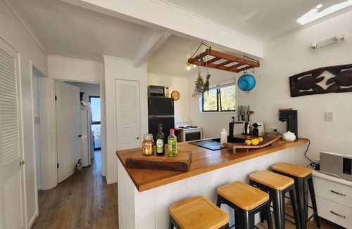Hahei House | Pet friendly, covered outdoor space, only a short walk from shops and playground