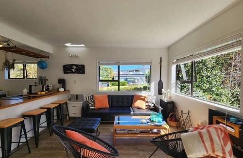 Hahei House | Pet friendly, covered outdoor space, only a short walk from shops and playground