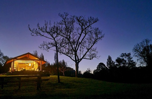 Waitomo District Cabin | Riverside Romantic Cabin Outdoor Bath Waitomo