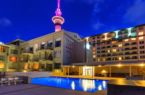 Auckland Central Business District Apartment | Sky-High City Retreat Level 12 Studio Apartment