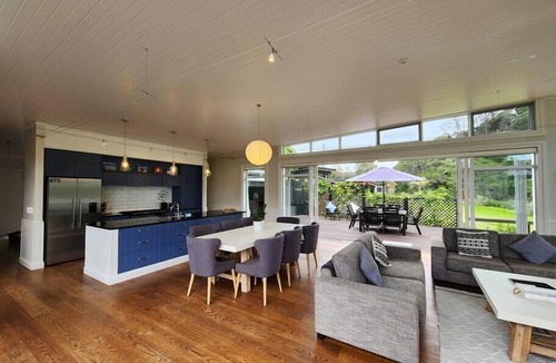 Hot Water Beach House | Spa Pool, stunning views of native trees and stream, steps away from the beach