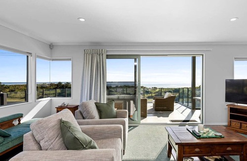 Waihi Beach House | Stunning Beachfront Holiday Home with Dual Sun Decks Near Waihi Beach Village | Waihi Beach, Bay of Plenty