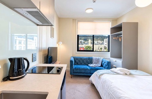 Te Aro Apartment | Te Aro Studio | City Views + Laundry