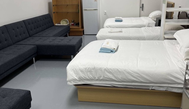 2 Double 1 Single 2 Sofa Beds - Suite 6