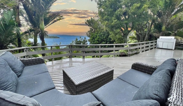 An idyllic couples retreat with your own private beach