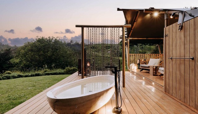 Jungle Den Experience the ultimate retreat in a luxury tent