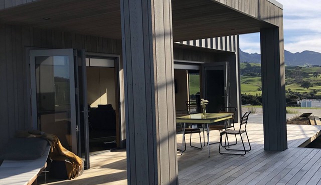 Raglan. A new treat on Rangitahi peninsula watching Raglan at its best. in Raglan