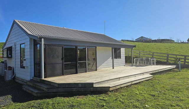 Relax in modern comfort surrounded by rolling hills of the surrounding farm land