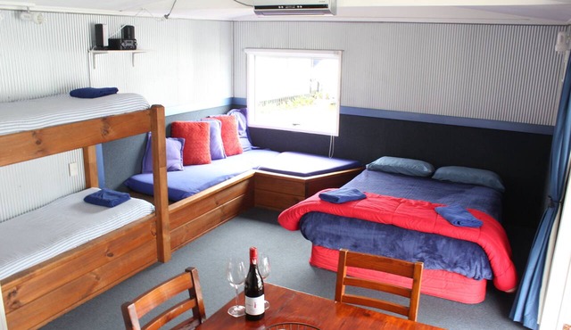 Self-Contained Cabin in a Prime Waterfront Location on Lake Rotoiti