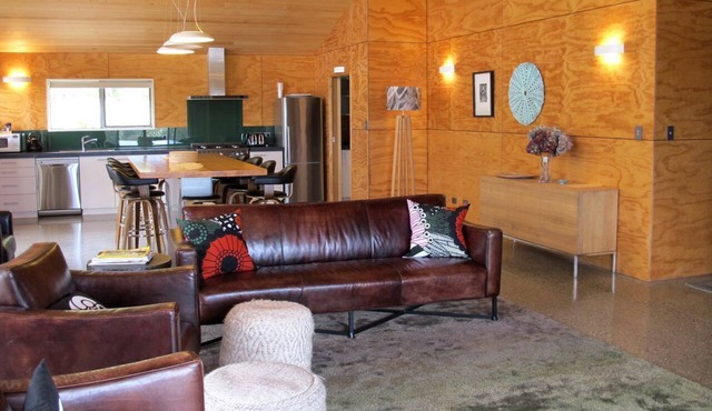 Spacious and Modern Beachfront Glamping Rental in Punakaiki, New Zealand in Punakaiki
