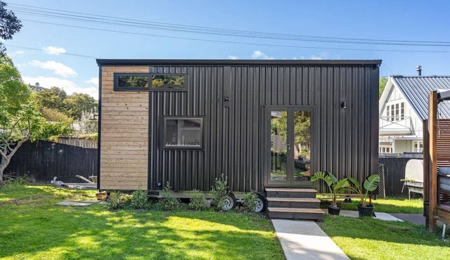 Tiny Zen Escape w Sauna and Plunge in Whangārei