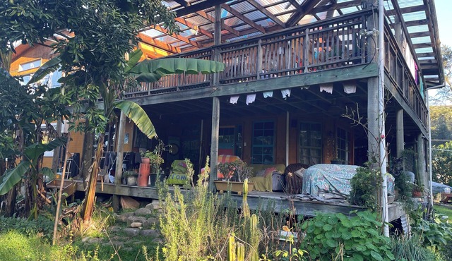 Tree House Marahau a sanctuary in a lush valley bordering the Abel Tasman NP. in Mārahau