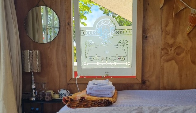 Unique, delightful Tiny Home with Alfresco living area including retro Poptop. in Westport