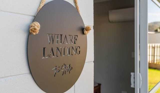 Wharf Landing: The Studio in Coromandel