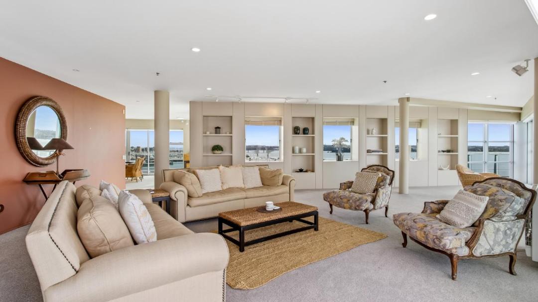 Auckland Central Business District Apartment | Unrivalled 3 Bed Residence Epic Harbour Views