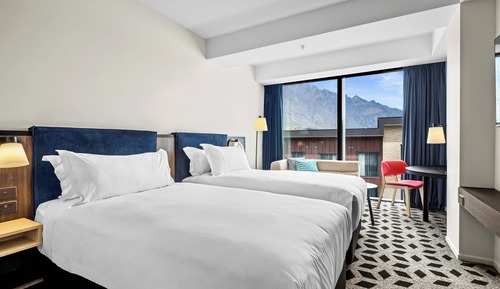 Standard Room, 2 Twin Beds, Mountain View