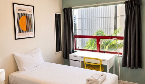 Single Room with Shared Bathroom