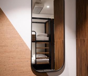 Bed in 4-Bed Dormitory Room with Ensuite