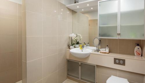 Three-Bedroom Apartment with Marina View