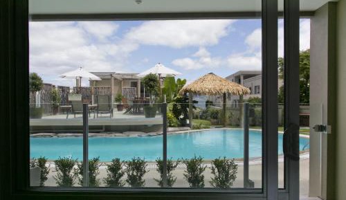 Studio with Pool View
