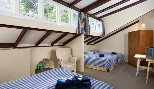 Family Room with Shared Bathroom