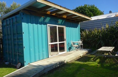 Himatangi Beach Apartment | Unique Shipping Container Stay at the Beach