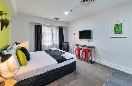 Auckland Central Business District Apartment | Idyllic City Studio Air-Con & Wifi