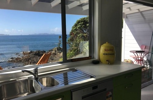 Te Tii Apartment | Idyllic absolute waterfront view from TIDE at The Sea House
