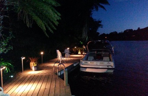 Okere Falls House | Couples Getaway - Lake Edge with private jetty -Okere Falls
