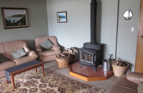 Moetapu Bay House | Moetapu Bay, with sea views and private beach.