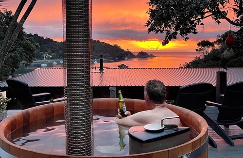 Tryphena House | BONNYDOON - a waterfront paradise with incredible sea views and stunning sunsets