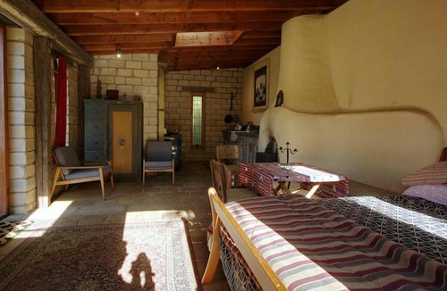 Pigeon Bay Apartment | The Mud House— earth studio in Pigeon Bay with views, wood-fired sauna & bath!