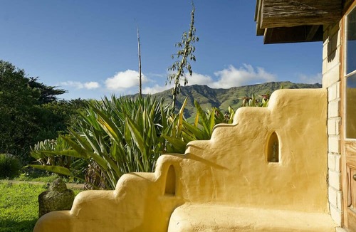 Pigeon Bay Apartment | The Mud House— earth studio in Pigeon Bay with views, wood-fired sauna & bath!