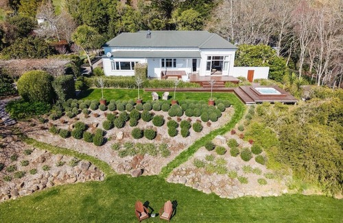 Bombay Villa | Spacious Country Retreat with Hot Tub, Fireplace, Sweeping Rural Views & Stream