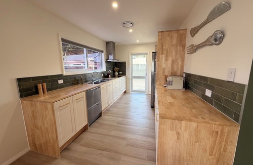 Palmerston North House | SQ Property; Autumn Hideaway. Customisable layout for small or large groups