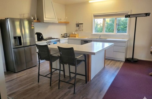 Moeraki House | CATCH OF THE DAY: Moeraki Village Bach - with views and space for the Boat