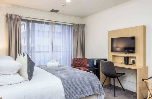 Auckland Central Business District Apartment | Highrise studio w AC, Pool and Gym in Auckland CBD
