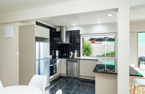 Waihi Beach Apartment | Te Mahana Apartment - pool, spa, beachfront